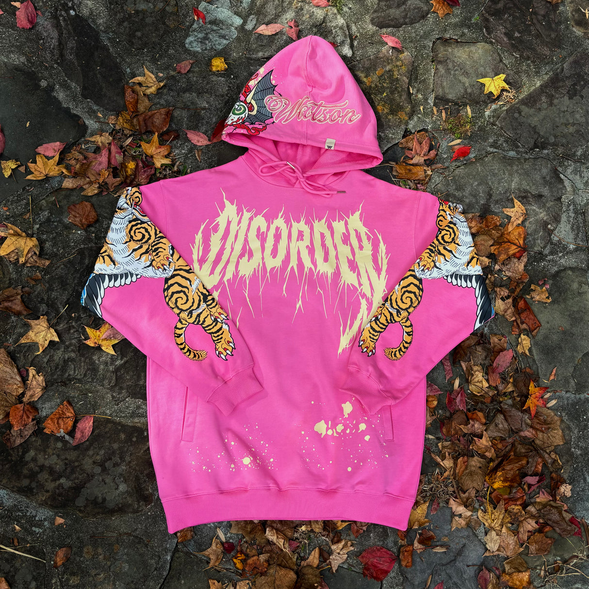 WATSON NO MERCY HOODIE (PINK COSMOS)