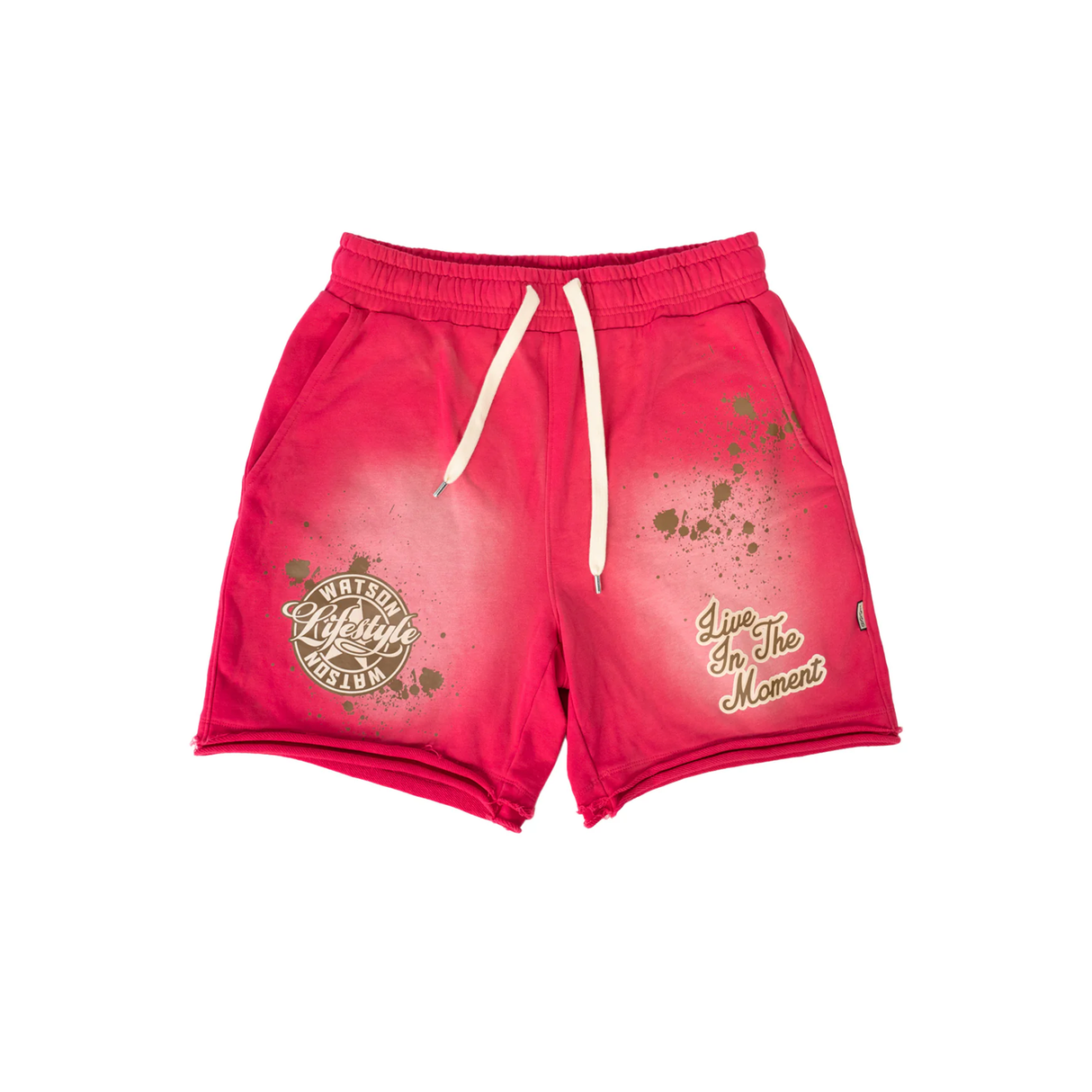 WATSON LIVE IN THE MOMENT COTTON SHORTS (PINK)