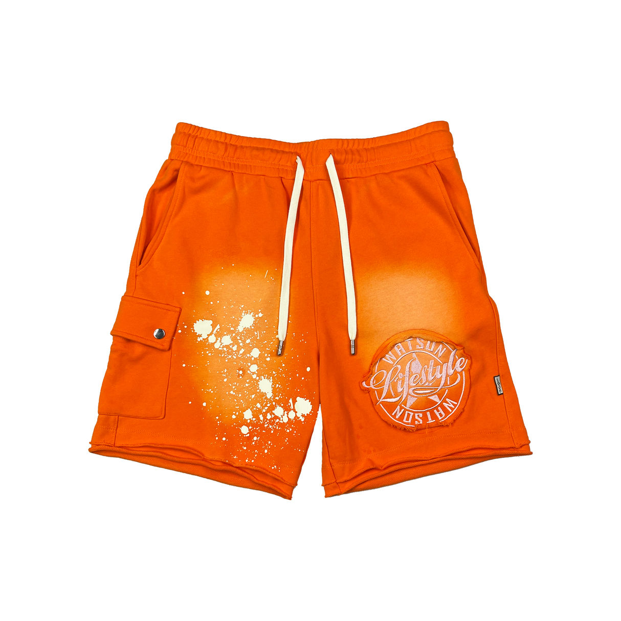 WATSON COTTON SHORTS (OARANGE)