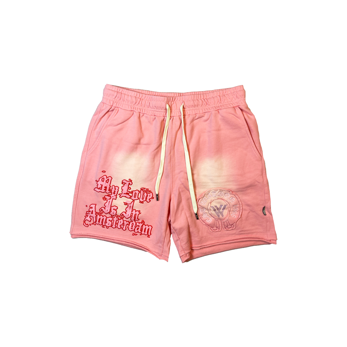 WATSON AMSTERDAM COTTON SHORTS (SALMON)