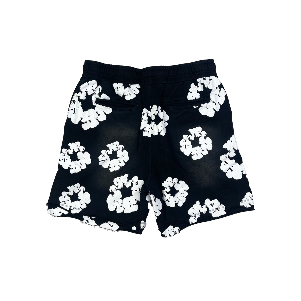 WATSON WREATH COTTON SHORTS (BLACK)