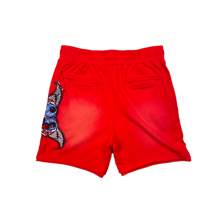 WATSON VON WATSON COTTON SHORTS (RED)