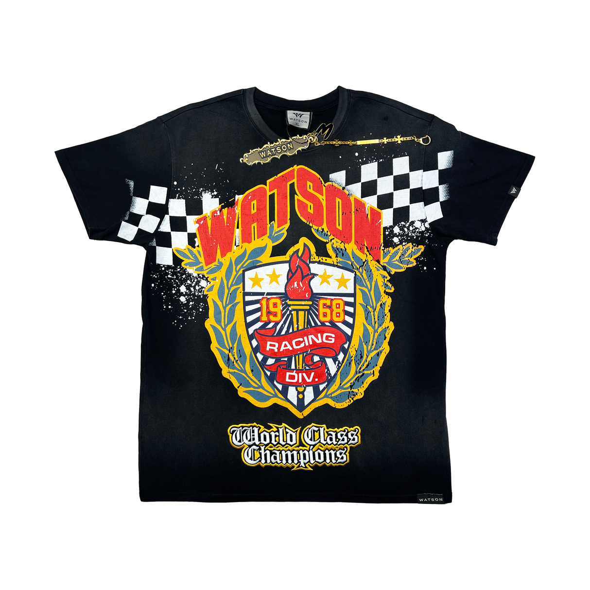 WATSON RACING DIVISION T-SHIRT (BLACK)