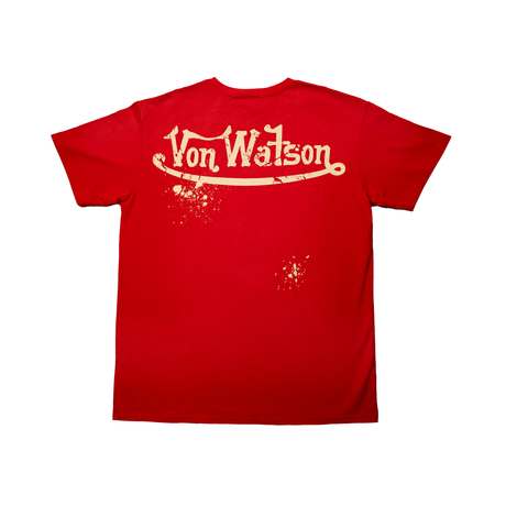 WATSON VON WATSON T-SHIRT (RED)