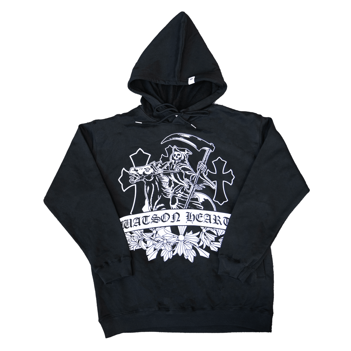 WATSON HEARTS HOODIE (BLACK)