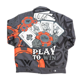 WATSON PLAY TO WIN CASINO WORK JACKET (CHARCOAL)