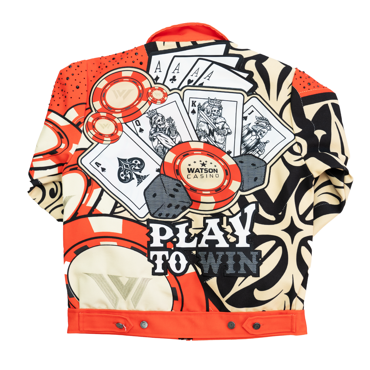 WATSON PLAY TO WIN CASINO WORK JACKET (RED)