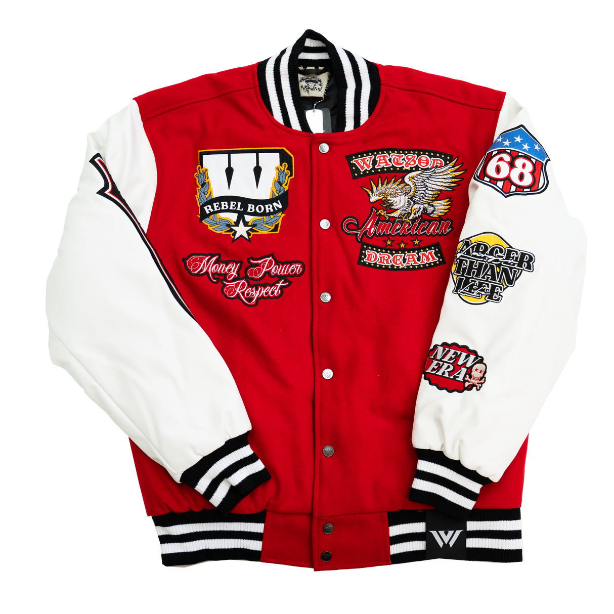 WATSON AMERICAN DREAM VARSITY JACKET (RED)