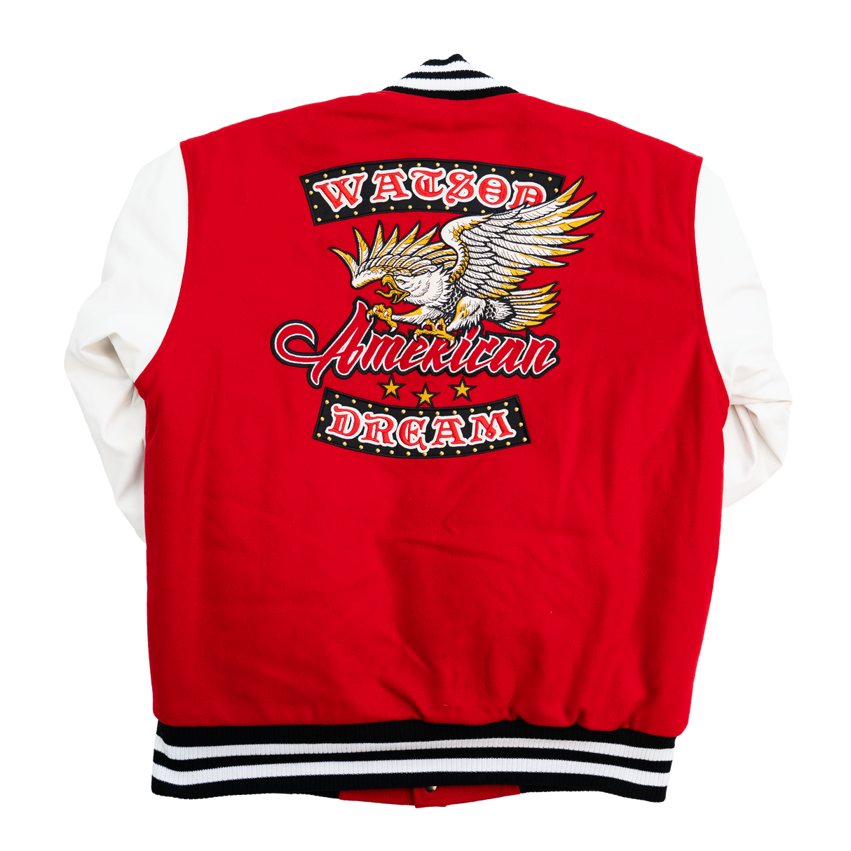 WATSON AMERICAN DREAM VARSITY JACKET (RED)