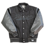 WATSON LARGER THAN LIFE CRYSTAL VARSITY JACKET (BLACK)