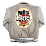 WATSON HOTEL VARSITY JACKET (GRAY)