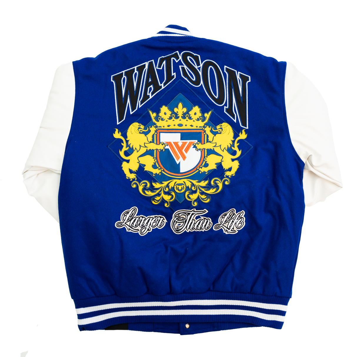 WATSON PALACE VARSITY JACKET (ROYAL)