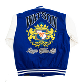 WATSON PALACE VARSITY JACKET (ROYAL)