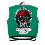 WATSON UNITED WE STAND VARSITY JACKET (GREEN)