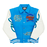 WATSON BILLIARDS CLUB VARSITY JACKET (ICE BLUE)