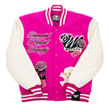 WATSON IMMORTAL HEART SOCIETY VARSITY JACKET (PINK)