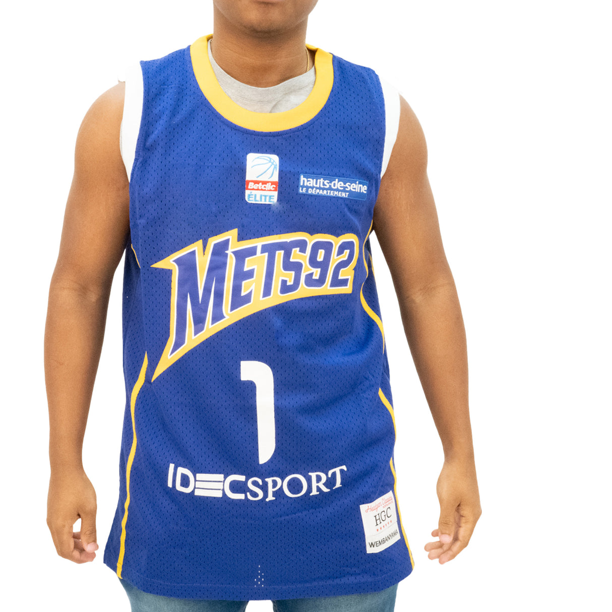 YOUTH WEMBANYAMA BASKETBALL JERSEY (BLUE)