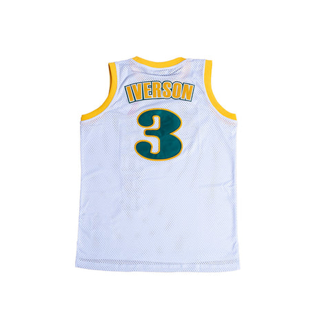 ALLEN IVERSON HS BASKETBALL JERSEY WHITE - Allstarelite.com