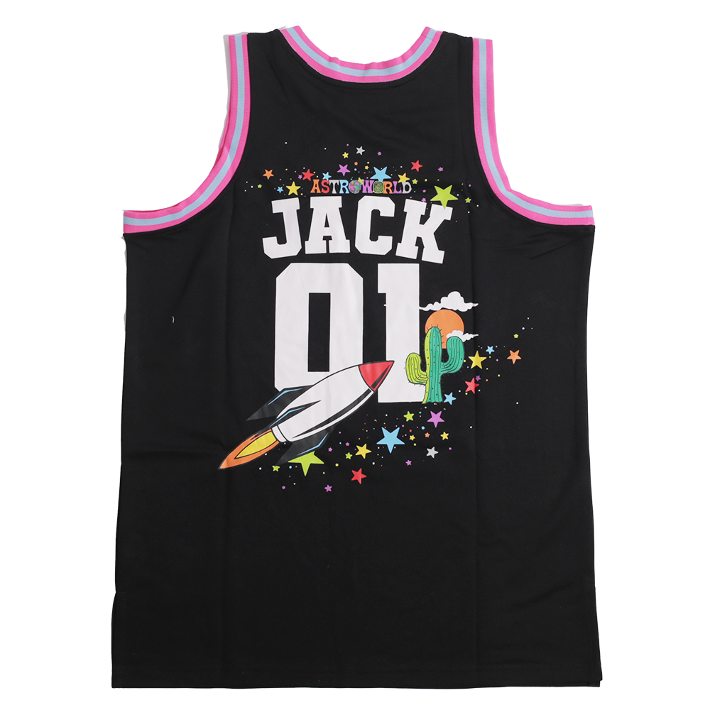 ASTROWORLD CACTUS JACK CEREAL YOUTH BASKETBALL JERSEY - Allstarelite.com