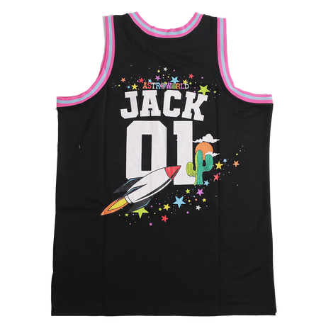 ASTROWORLD CACTUS JACK CEREAL YOUTH BASKETBALL JERSEY - Allstarelite.com