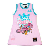 B DOLL CAR WASH JERSEY DRESS PINK - Allstarelite.com