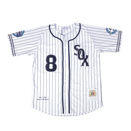 BLACK SOX NEGRO LEAGUE WHITE BASEBALL JERSEY - Allstarelite.com