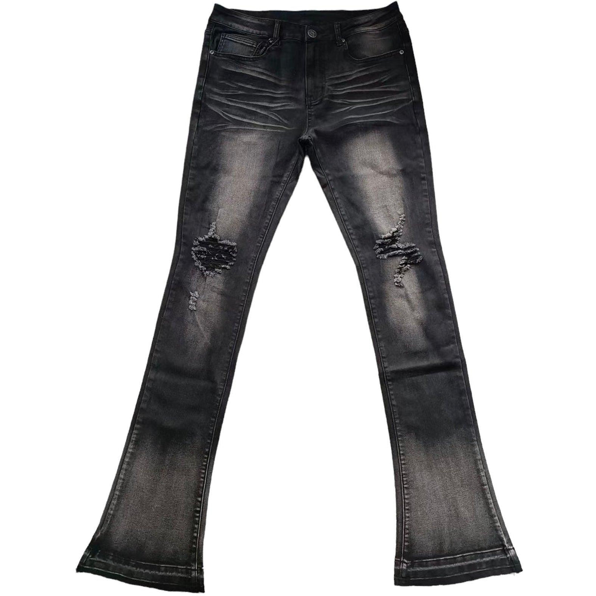 BLACK WASH STACK DENIM - Allstarelite.com