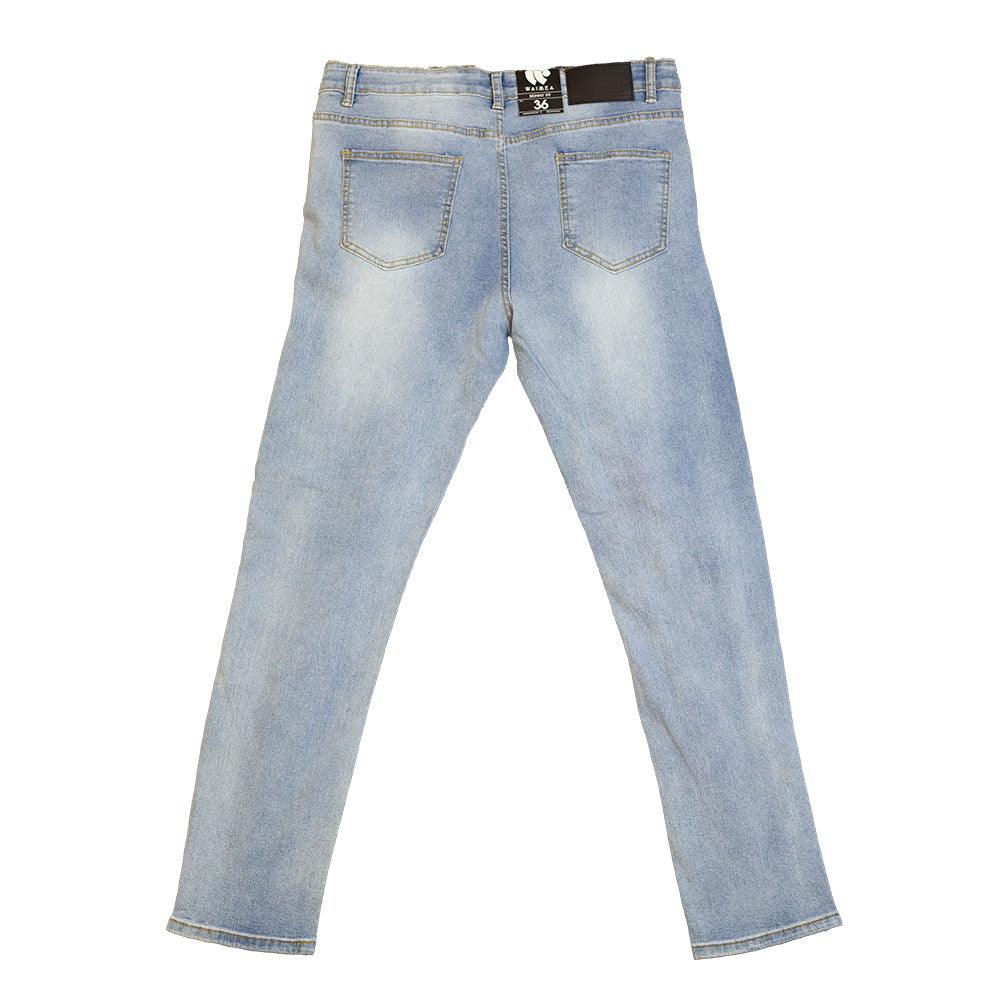 BLUE WASH SKINNY JEANS - Allstarelite.com