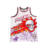 BRAND X HOT IN THE VALLEY YOUTH BASKETBALL JERSEY (PURPLE)