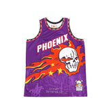 BRAND X HOT IN THE VALLEY BASKETBALL JERSEY (PURPLE ALT)