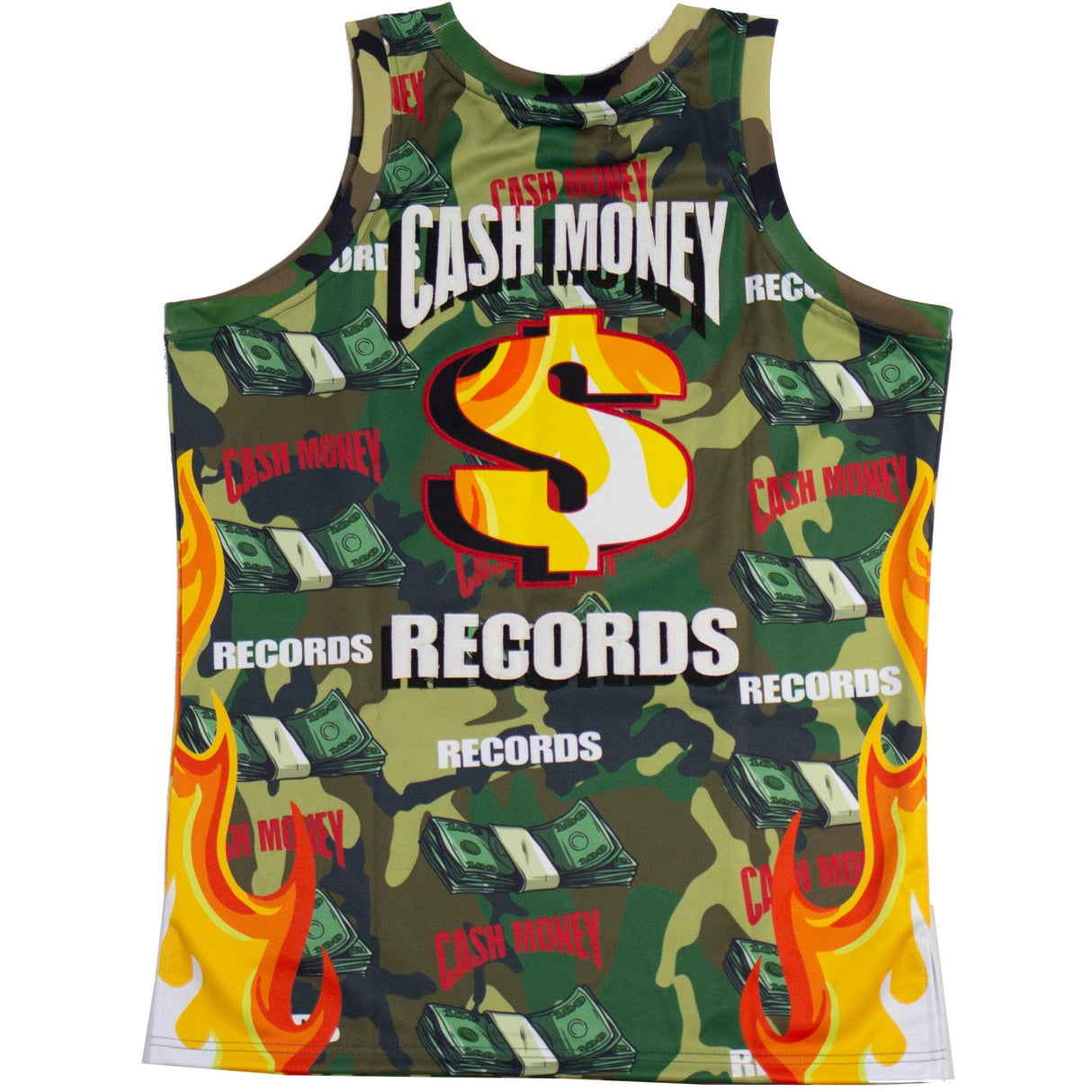 CASH MONEY RECORDS BASKETBALL JERSEY (CAMO)