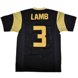 CEDERIAN LAMB HIGH SCHOOL FOOTBALL JERSEY (BLACK)