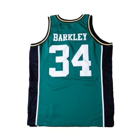 CHARLES BARKLEY ALTERNATE HIGH SCHOOL BASKETBALL JERSEY GREEN - Allstarelite.com