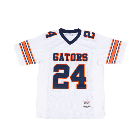 EMMITT SMITH AWAY HIGH SCHOOL FOOTBALL JERSEY WHITE - Allstarelite.com