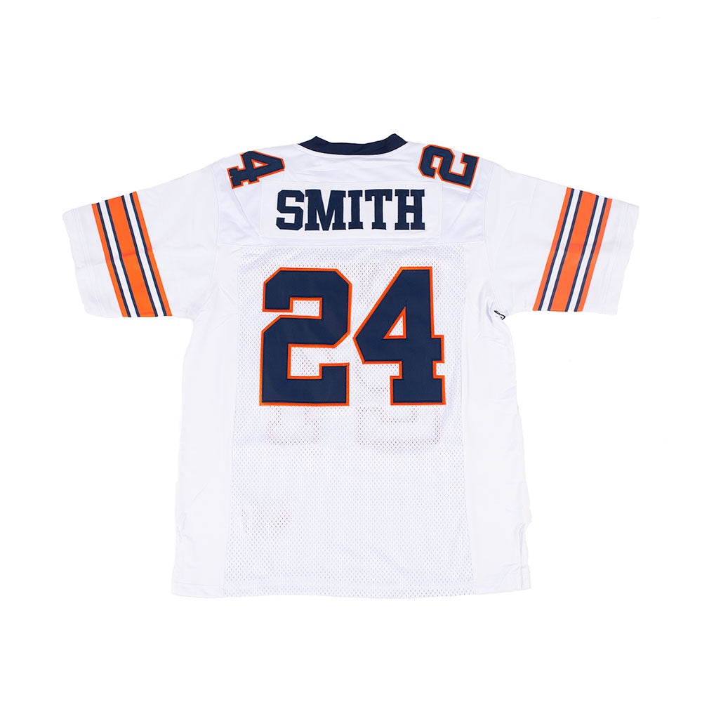 EMMITT SMITH AWAY HIGH SCHOOL FOOTBALL JERSEY WHITE - Allstarelite.com