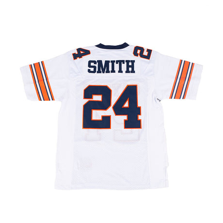 EMMITT SMITH AWAY HIGH SCHOOL FOOTBALL JERSEY WHITE - Allstarelite.com