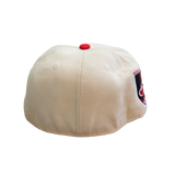 ATLANTA BLACK CRACKERS FITTED HAT (CREAM)