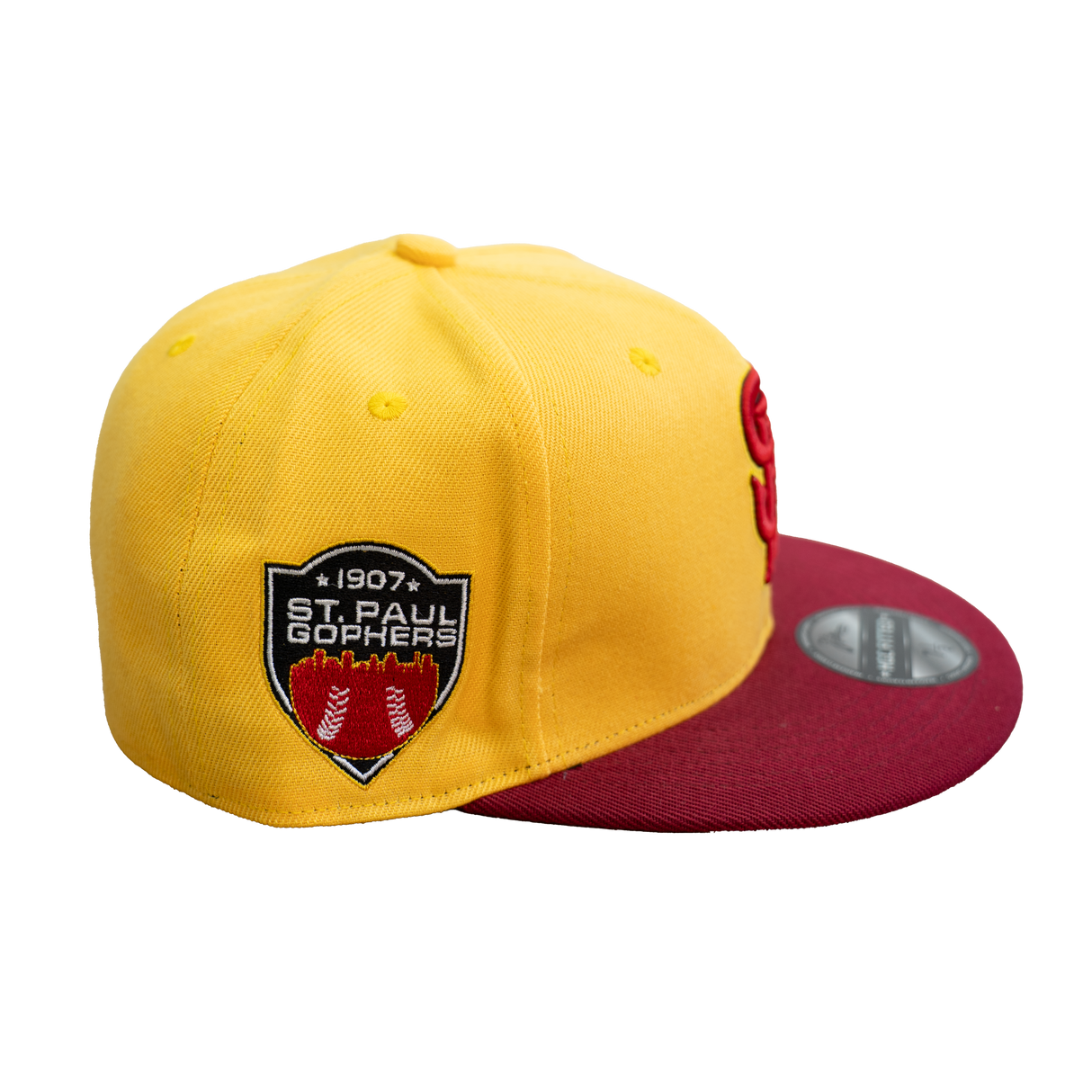 ST. PAUL GOPHERS FITTED HAT (GOLD)