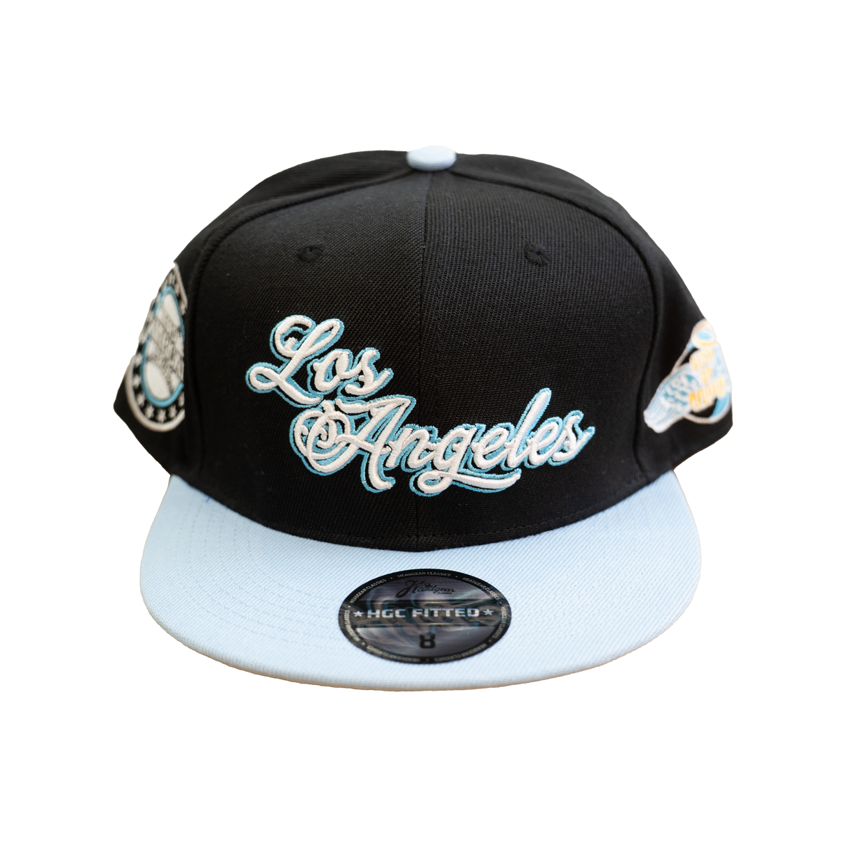 LOS ANGELES WHITE SOX FITTED HAT (BLACK)