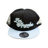 LOS ANGELES WHITE SOX FITTED HAT (BLACK)