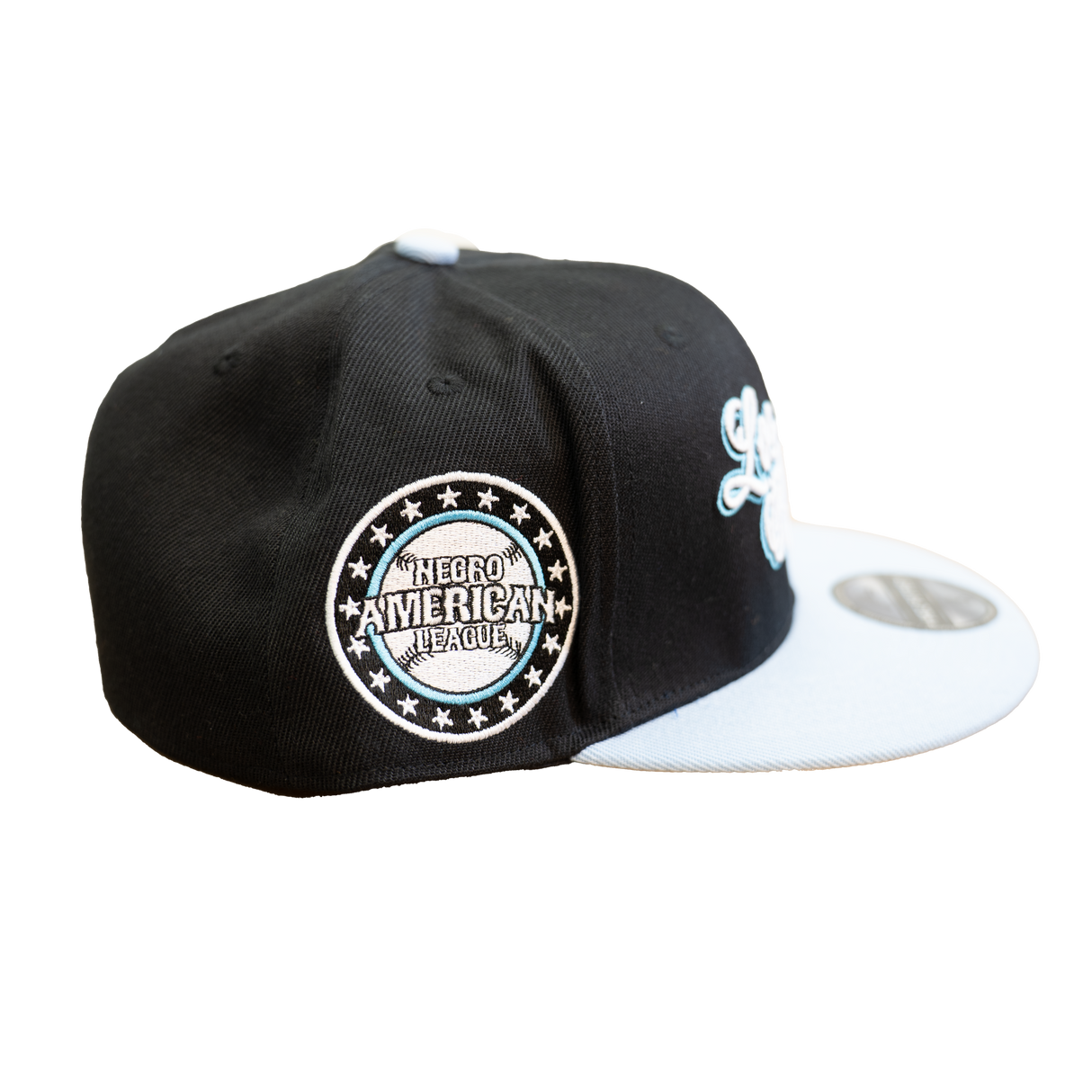 LOS ANGELES WHITE SOX FITTED HAT (BLACK)