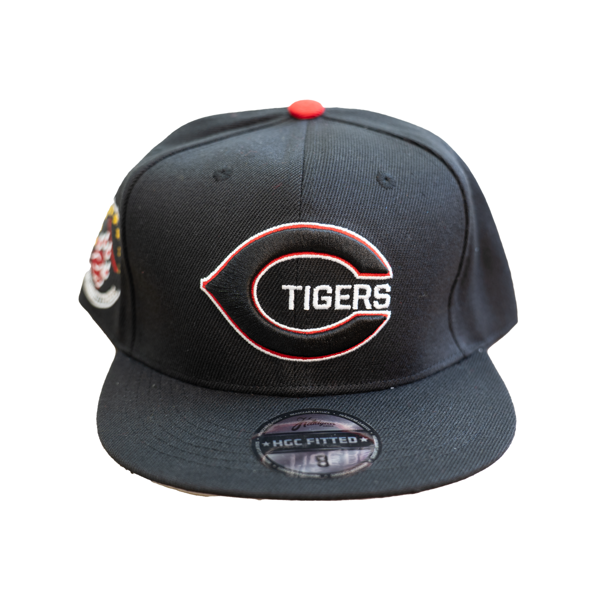 CINCINNATI TIGERS FITTED HAT (BLACK)