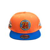 HOUSTON BLACK EAGLES FITTED HAT (ORANGE)