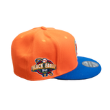 HOUSTON BLACK EAGLES FITTED HAT (ORANGE)