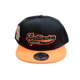 BALTIMORE BLACK SOX BLACK LEAGUE CHAMPS FITTED HAT (BLACK)