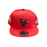 LOUISVILLE BLACK CAPS FITTED HAT (RED)