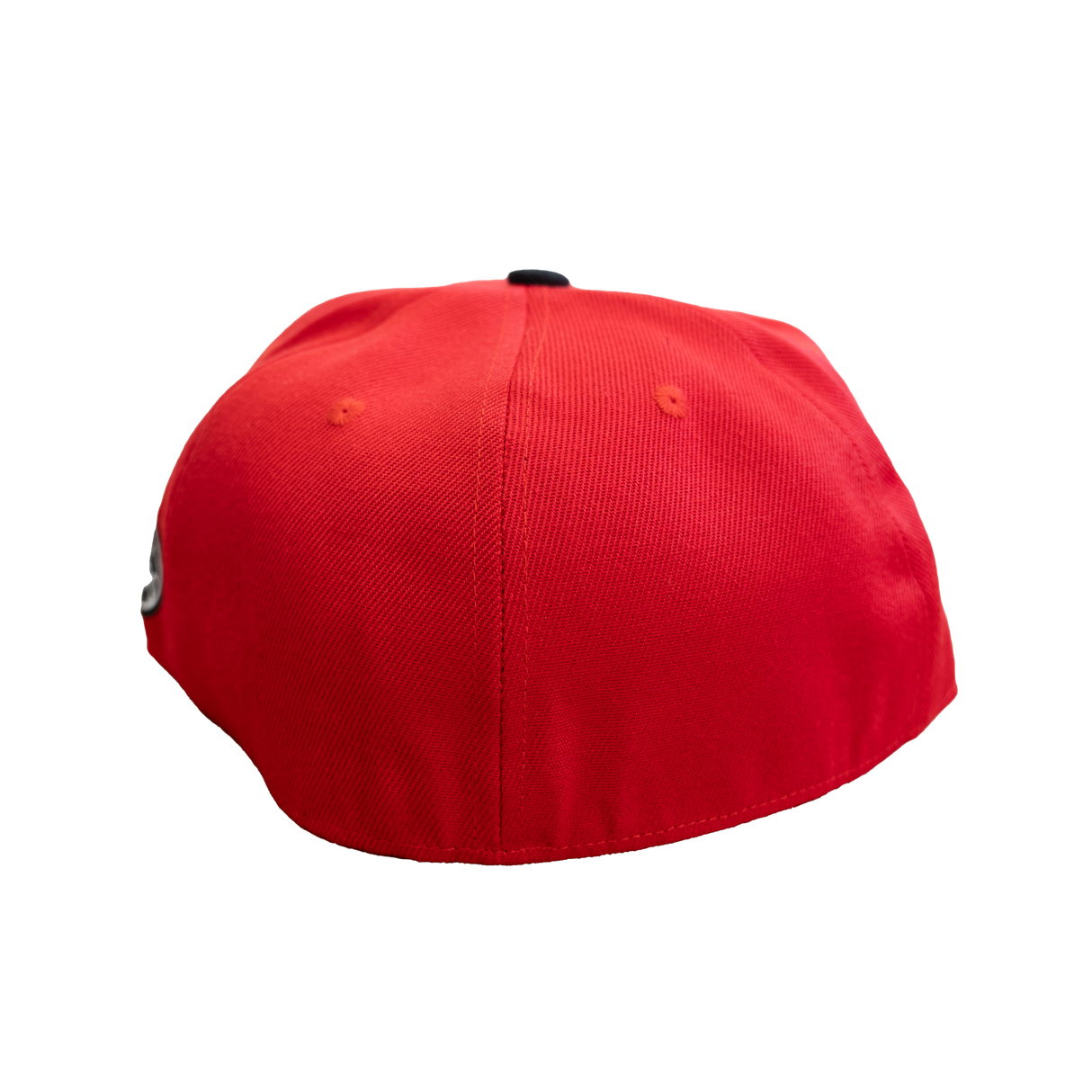 LOUISVILLE BLACK CAPS FITTED HAT (RED)