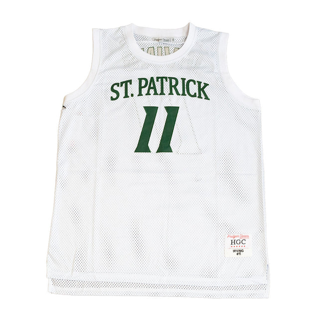 IRVING HS BASKETBALL JERSEY WHITE - Allstarelite.com