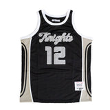 JA MORANT ALTERNATE GRAY/BLACK HIGH SCHOOL BASKETBALL JERSEY GREY - Allstarelite.com