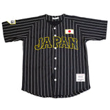 YOUTH JAPAN NATIONAL BASEBALL OHTANI BUTTON DOWN JERSEY (BLACK)